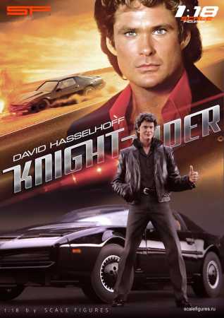 1:18 Knight Rider (Michael Knight) Figure without CAR !!